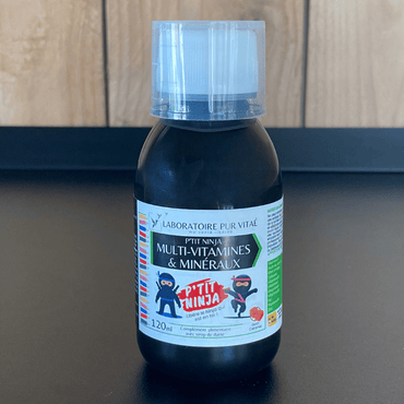 P'TIT NINJA MULTIVITAMINES - flacon de 120ml